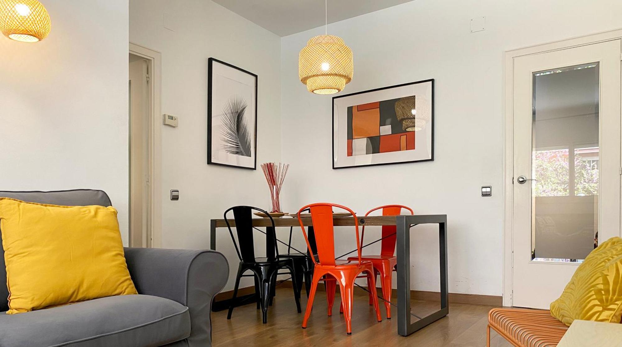 Comfortable Apartment, 3 Bedrooms With Ac Camp Nou Barcelona